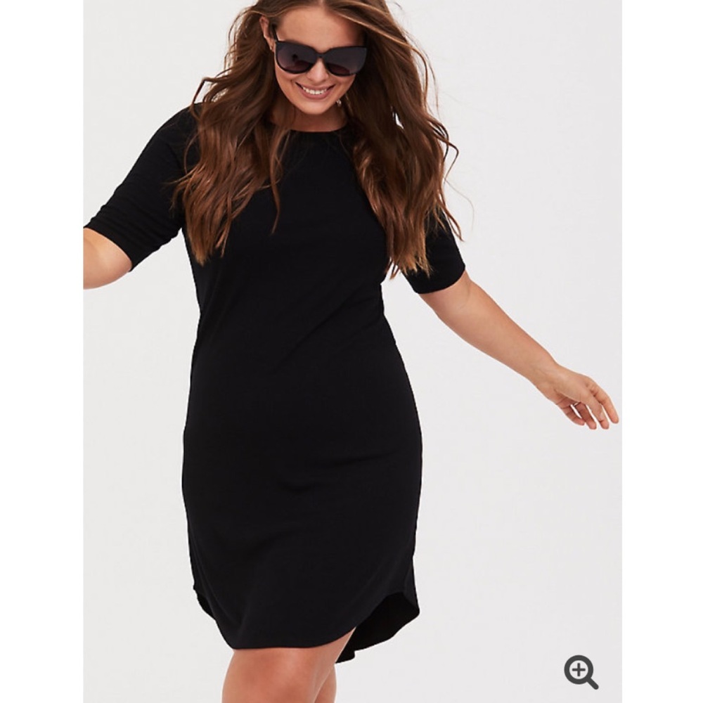 TORRID Ribbed T Shirt Dress